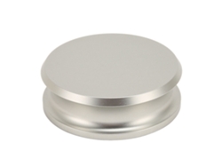 Estabilizador De Disco Profesional Para Tocadiscos Hi-fi, Aleación De Aluminio, Peso 253 G, Abrazaderas Plateadas.