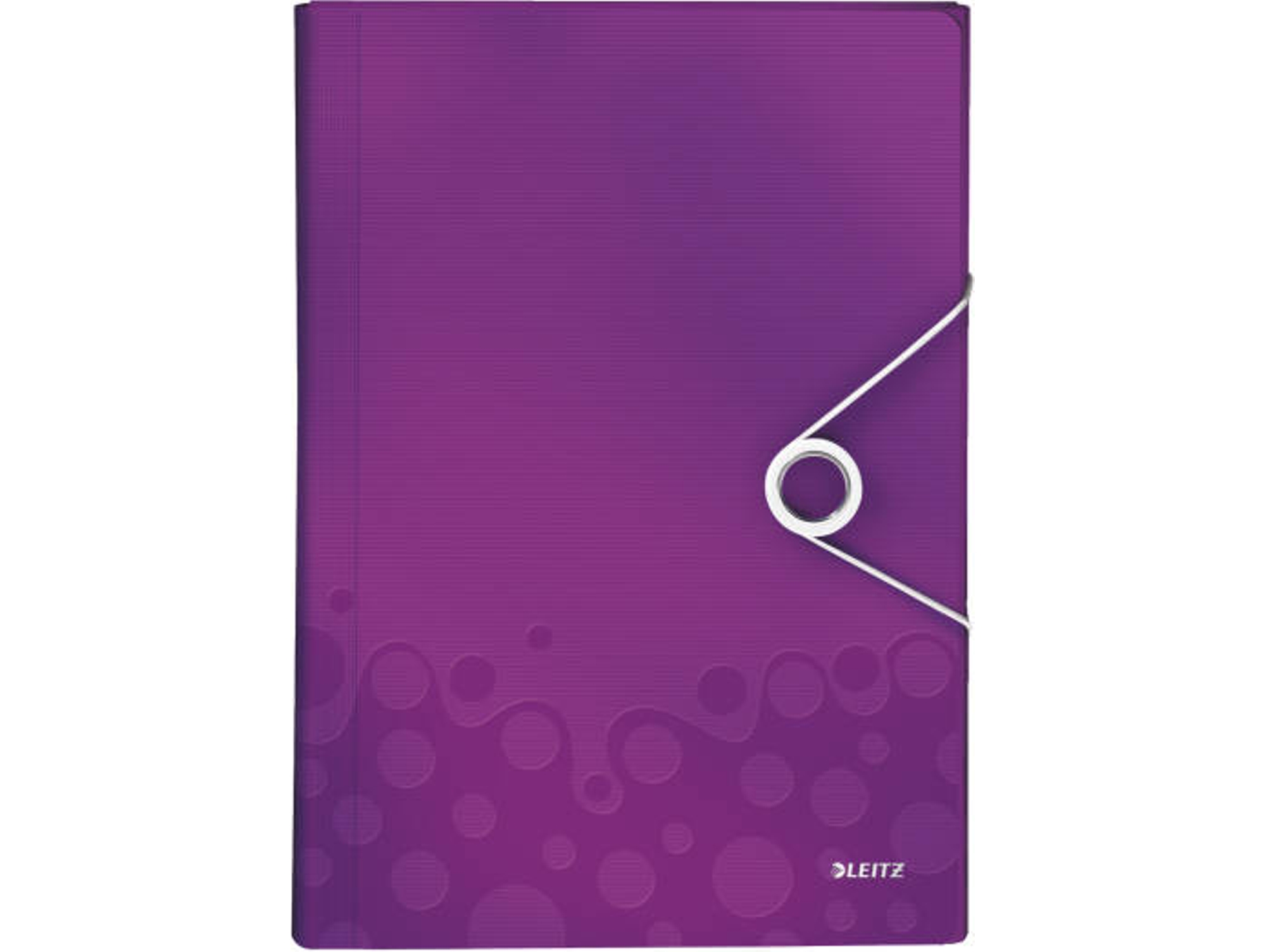 Carpeta de fuelle LEITZ WOW Morado (A4 - Capacidad: 200 hojas)