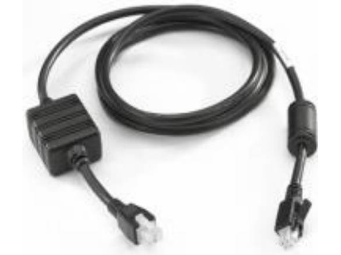 Cable de Alimentación ZEBRA CBL-DC-382A1-01 Macho/Macho Negro
