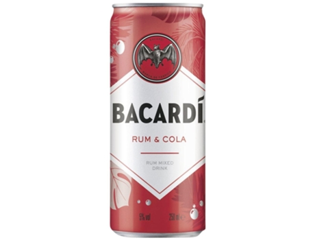 Cocktail BACARDÍ Bacardí­ & Cola 0.25 L (24 unidades)