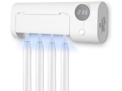 Soporte Para Esterilizador Uv Pared Sin Orificios, Recargable Usb, Para Cepillo Dientes