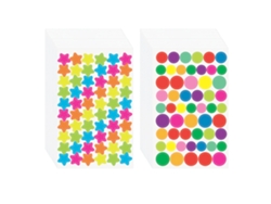 100 Hojas de Pegatinas Coloridas - Autoadhesivas para Recompensas y Útiles Escolares NEVEANCE