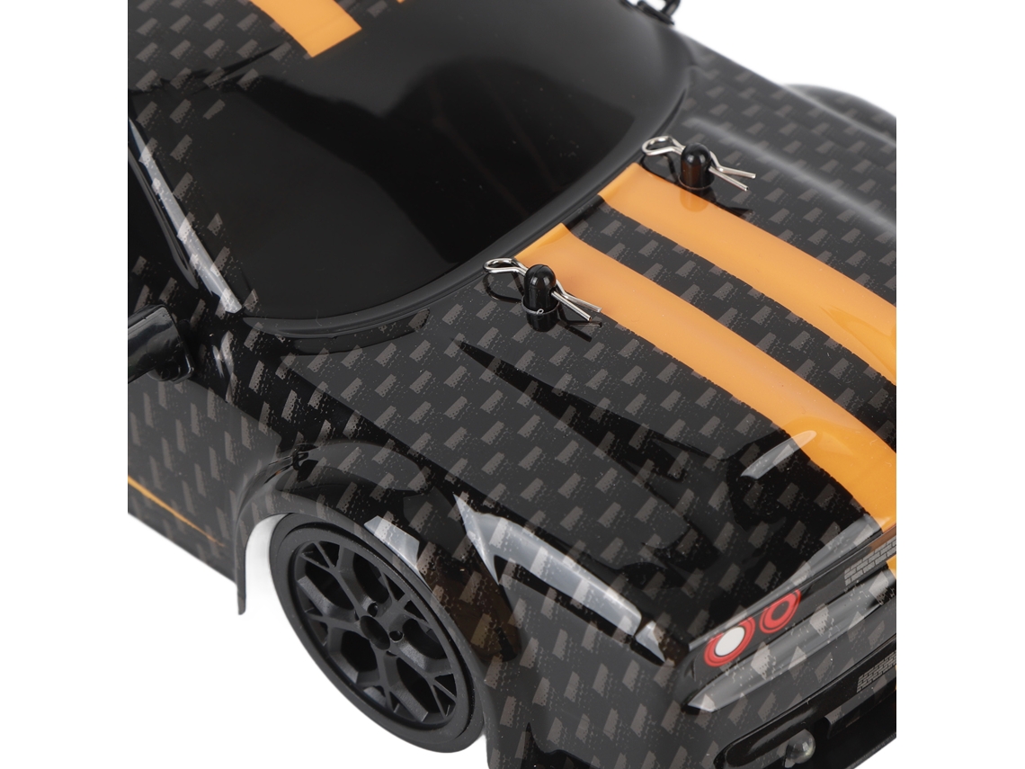 Coche Teledirigido De 2,4 Ghz Con Luces Delanteras, 4 Ruedas Omnidireccionales, Juguete De Carreras Rc, Funciona Con Una Sola Batería.