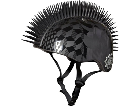 Casco de bicicleta para niños CPREME Cube Hurt Black Hawk - 8+ (Talla: TU - Negro)