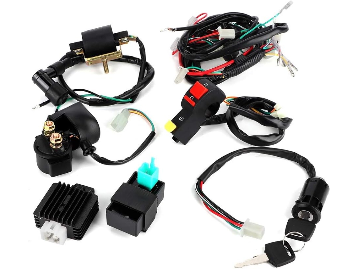 Kit De Arnés De Cableado Del Motor, Accesorio De Arranque, Motocicleta/bicicleta Confiable