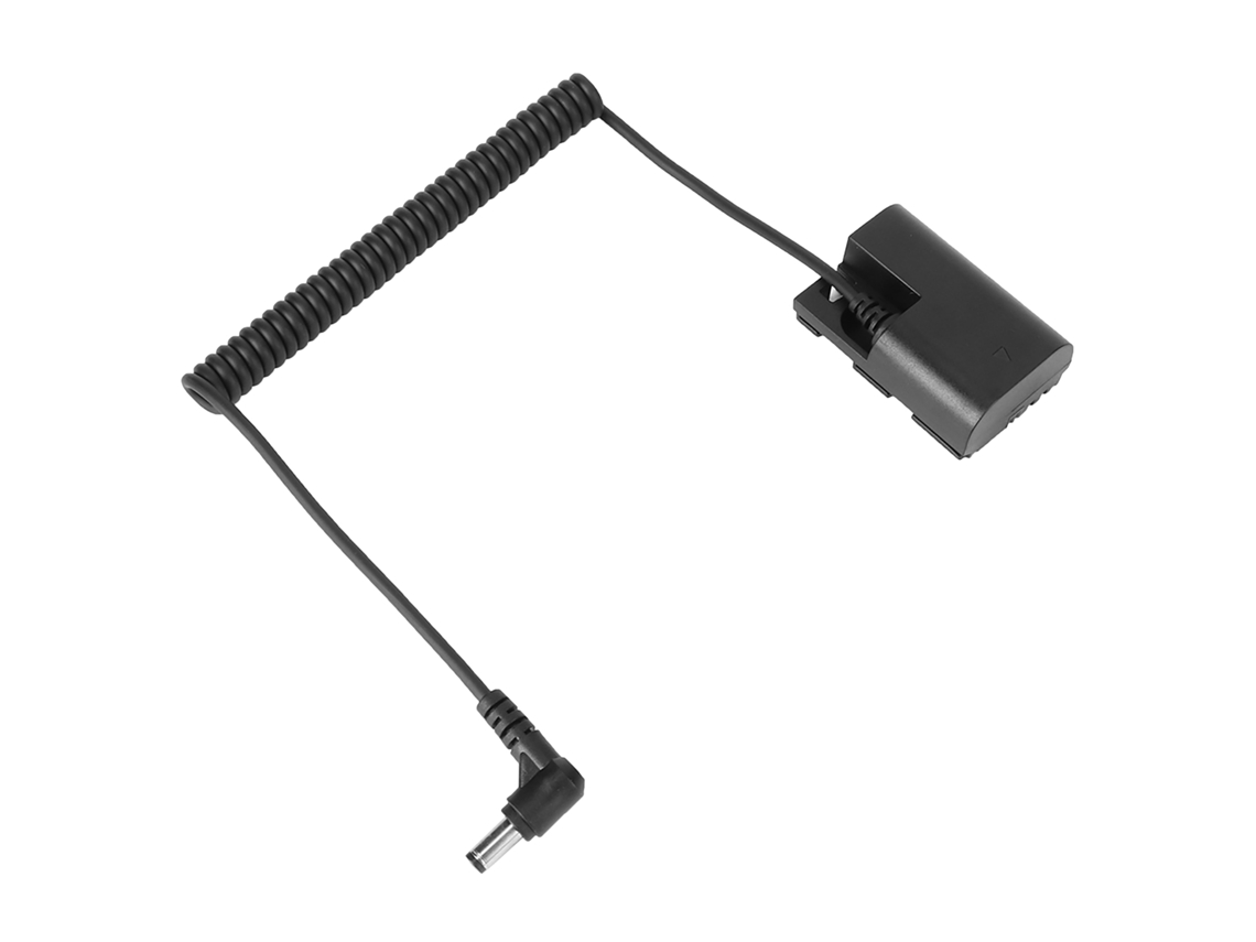 Decodificador de CC completo con batería falsa para cámara LP-E6N 5DSR, batería ficticia.