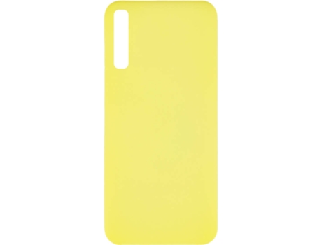 Funda Samsung Galaxy A50 ACCETEL Silicona Líquida (Amarillo)