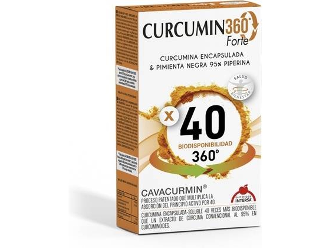 Complemento Alimentar INTERSA Curcumina Forte (60 cápsulas)