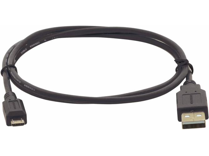 Cable USB KRAMER ELECTRONICS (USB - 1.8 m - Negro)