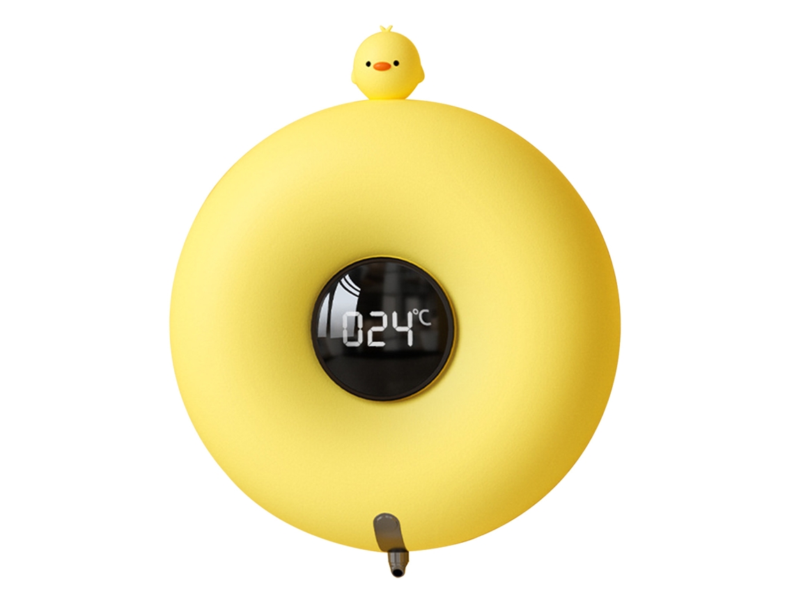 Dispensador Automático De Jabón En Espuma Con Sensor Infrarrojo Sin Contacto, Carga Usb Y Diseño De Pollo Amarillo.