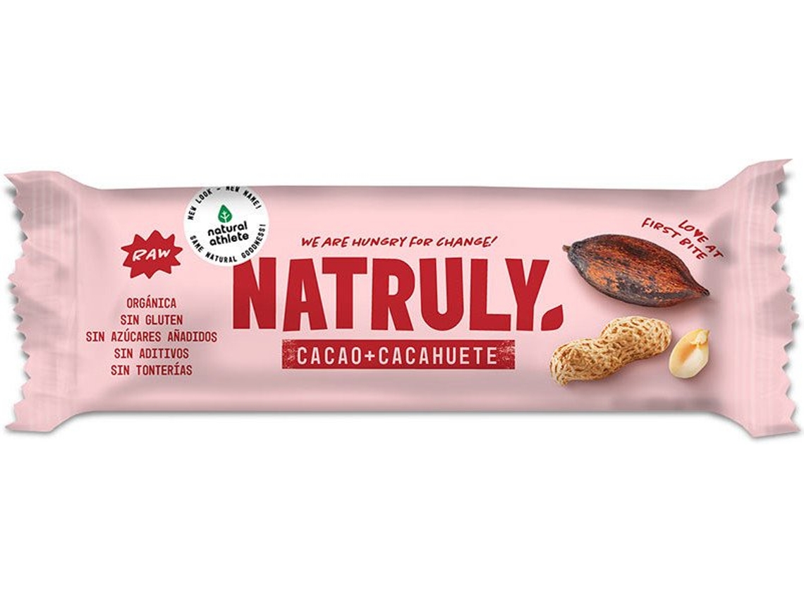Bares NATRULY Rita Orgánica & Cacahueter (40 g)