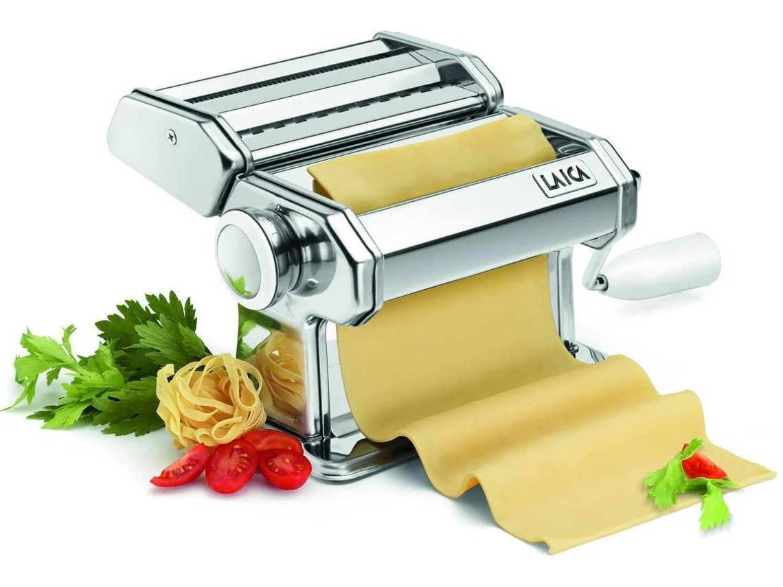 Máquina de Pasta y Raviolis LAICA PM2000 (Acero Inoxidable)