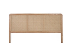 Cabecero Toque Natureza GINER Y COLOMER Ratán Marrón (90x150X4)