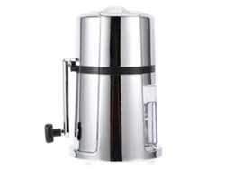 Trituradora de hielo manual portátil con manivela, máquina de hielo redonda para hacer hielo raspado en casa, herramienta de cocina Rosewell