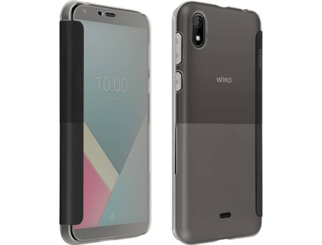 Funda WIKO Y61 Oficial Folio Gris