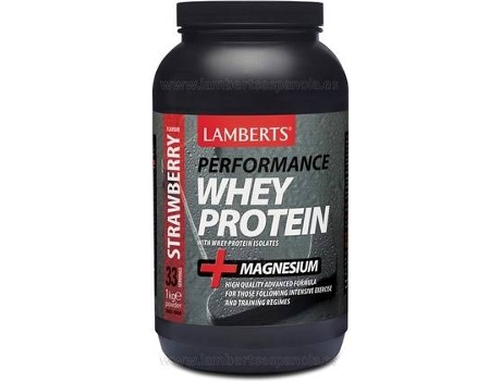 Complemento Alimenticio LAMBERTS Whey Protein (1 kg (Morango))