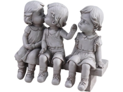 Estatua De Cachorro Niño-niña – 16,5 Cm,