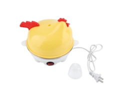 Cocedor De Huevos Eléctrico Multifuncional, Diseño De Gallina, Plástico Anti-secado, Con Placa De Acero Inoxidable.