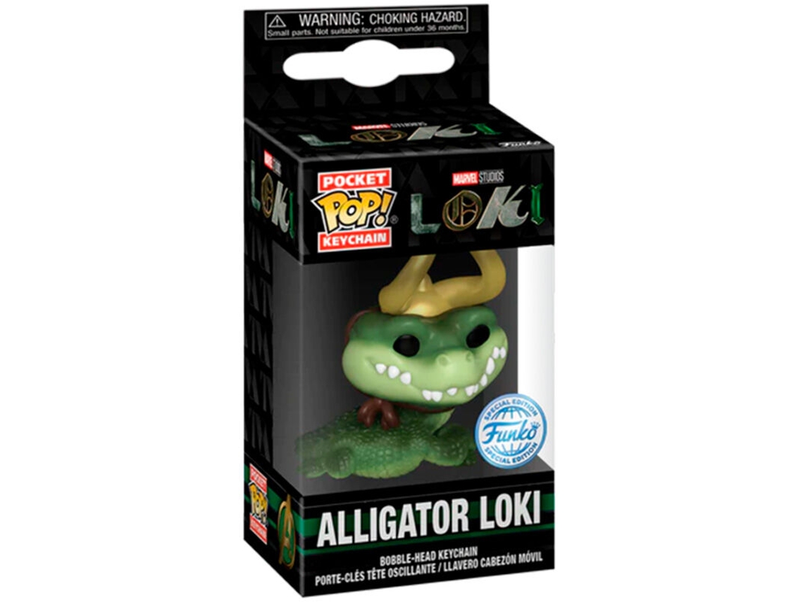 Llavero de bolsillo Marvel Loki Alligator Loki B.active