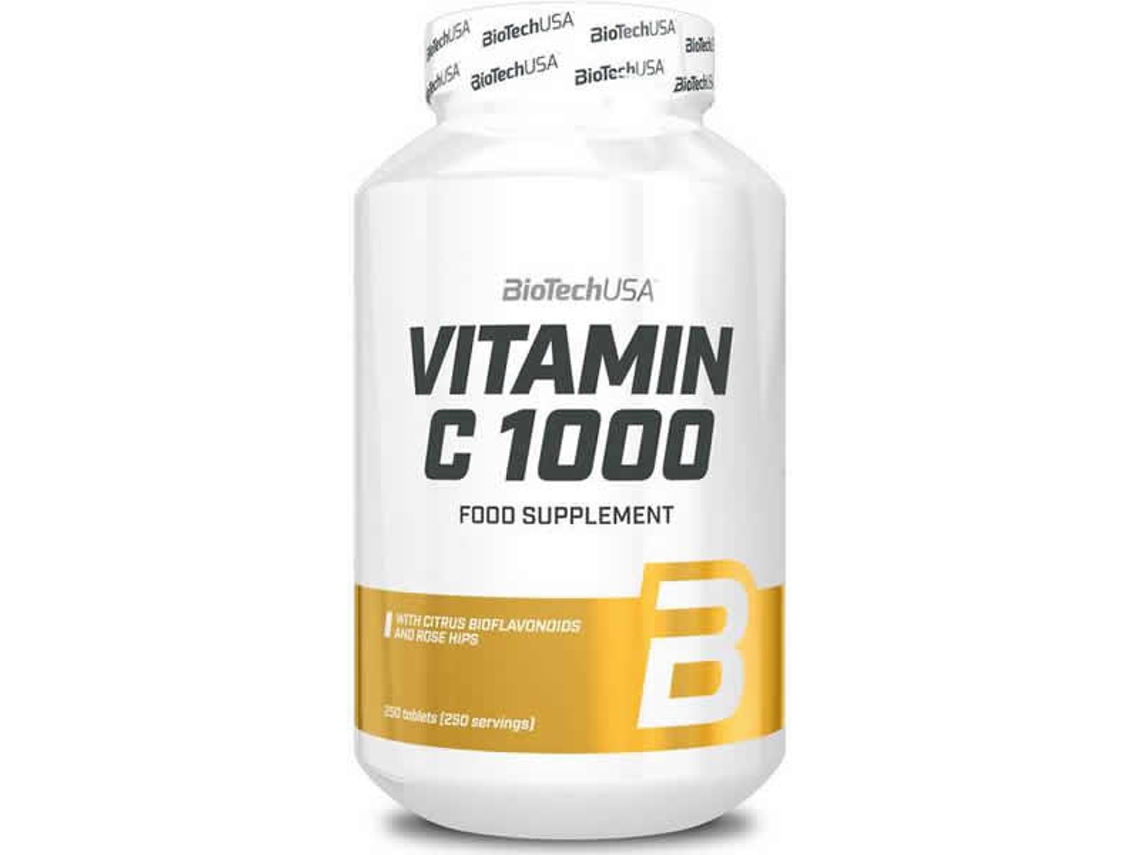 Complemento Alimentar BIOTECH USA Vitamin C 1000 250