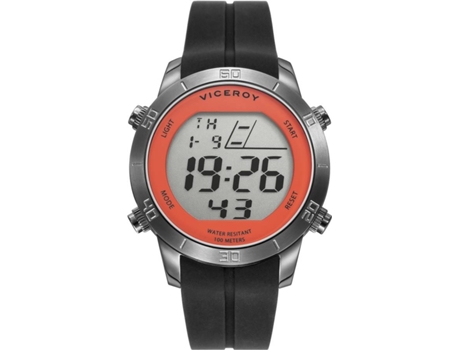 Reloj Digital VICEROY Niños (Silicona - Negro)