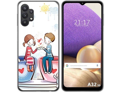 Carcasa Samsung Galaxy A32 5G TUMUNDOSMARTPHONE Café Multicolor