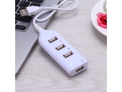 Conector Micro USB 2.0, 4 puertos, divisor con alimentación para PC