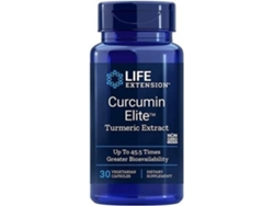 Complemento Alimentar LIFE EXTENSION Extrato De Cúrcuma Curcumina Elite (30 cápsulas vegetais)