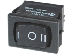 Interruptor BLUE SEA Rocker Switch Spdt On/Off/On Negro