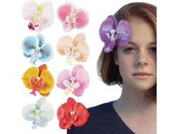 Clips De Cheveux, S Coiffes Cheveux | 9x Épingles A D'orchidées Tropicales - Elegant Floral
