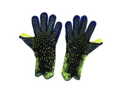 Rebe-guantes De Portero De Fútbol Con Latex Grueso Antideslizante Transpirable Y Amortiguación Para Entrenamiento Y Competencia Talla 8 Fluorescente