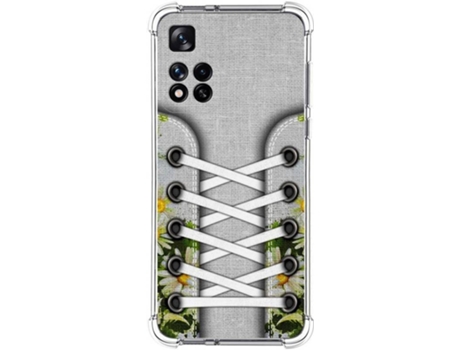 Carcasa para Xiaomi Redmi Note 11 Pro+ Plus 5G TUMUNDOSMARTPHONE Dibujos Antigolpes Zapatillas 08 Multicolor