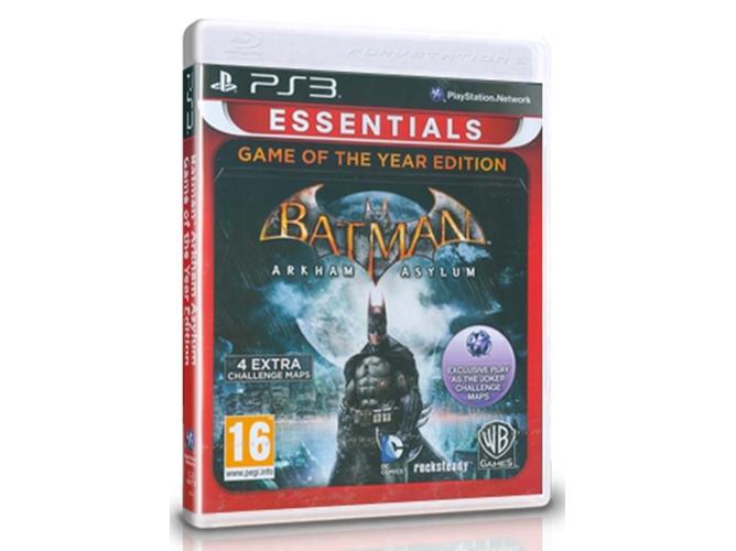 Juego PS3 Batman Arkham Asylum - Essentials (M16)