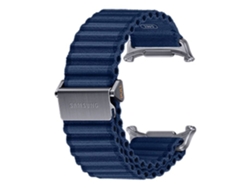 Accesorios para el reloj y la pulsera Samsung Adventure G Watch Ultra Connected en azul marino.