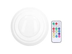 Bj-lâmpadas De Puck Led Rgbw Com Mudança De Cor Ajustáveis Com Controle Remoto Para Armários De Cozinha, Armários E Luz Noturna