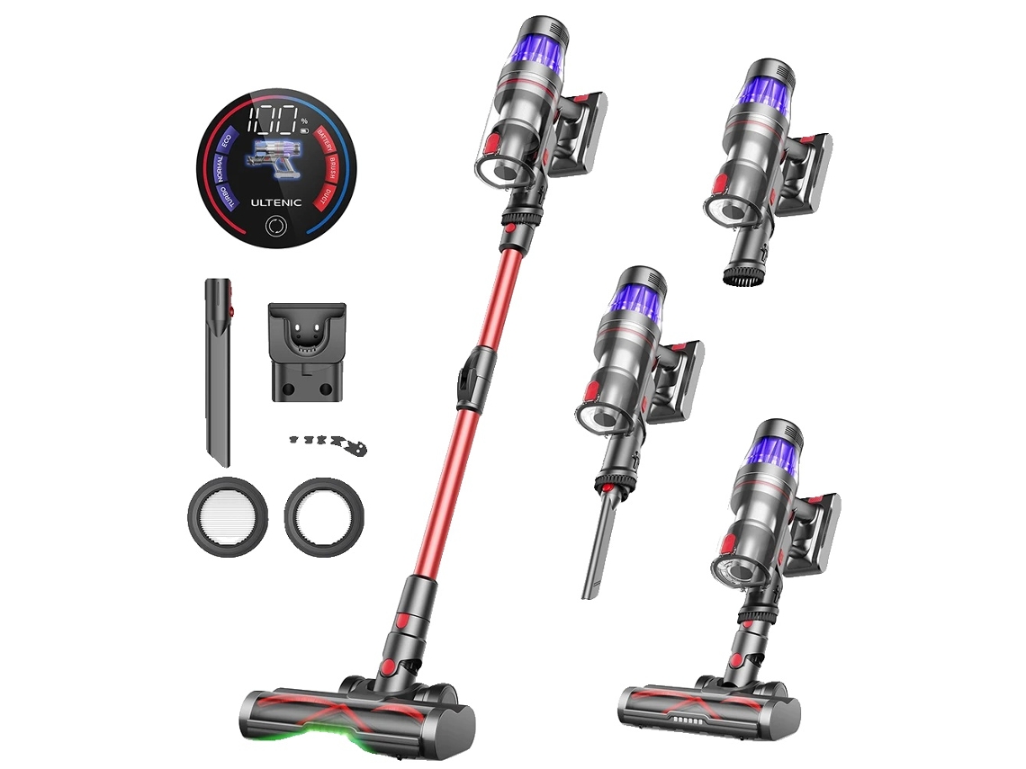 Aspiradora, succión de 45 kPa, 60 minutos de autonomía, Ultenic U16 Flex, OEM UE