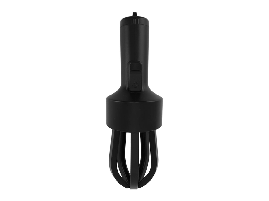 Recolector portátil e higiénico de excrementos de perro para paseos al aire libre.
