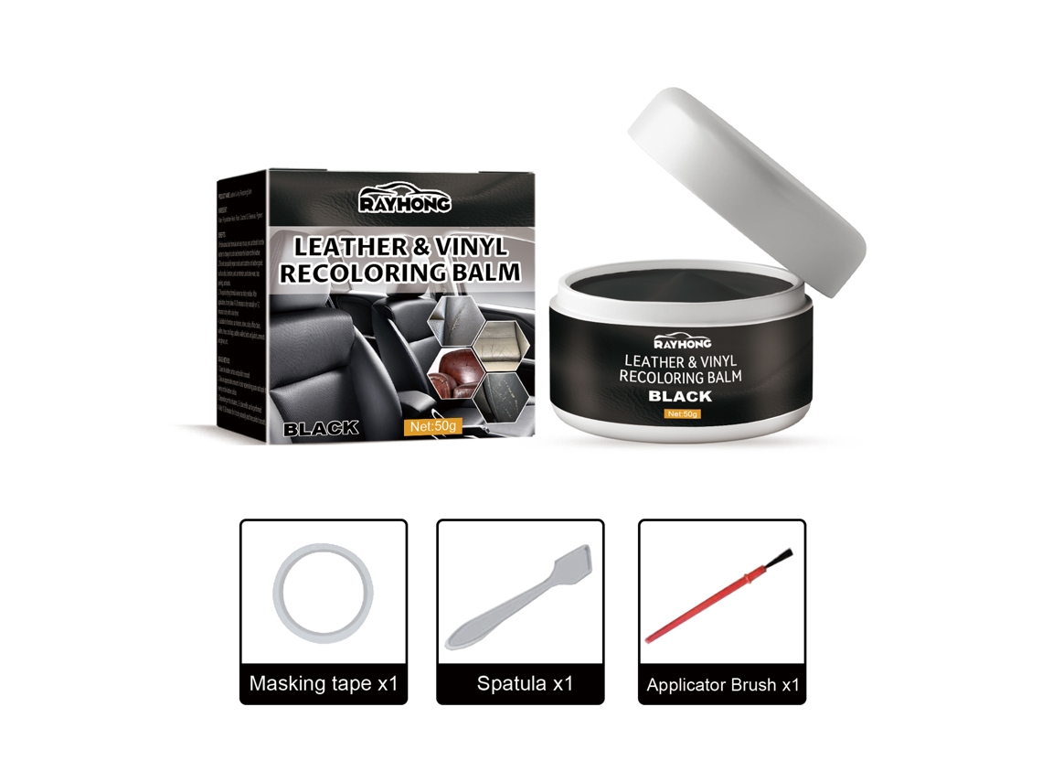 Crema reparadora de cuero Rayhong para coches, sofás y zapatos.