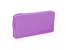 Estuche para lápices de silicona Colorline Flat Soft Touch, morado Office Box