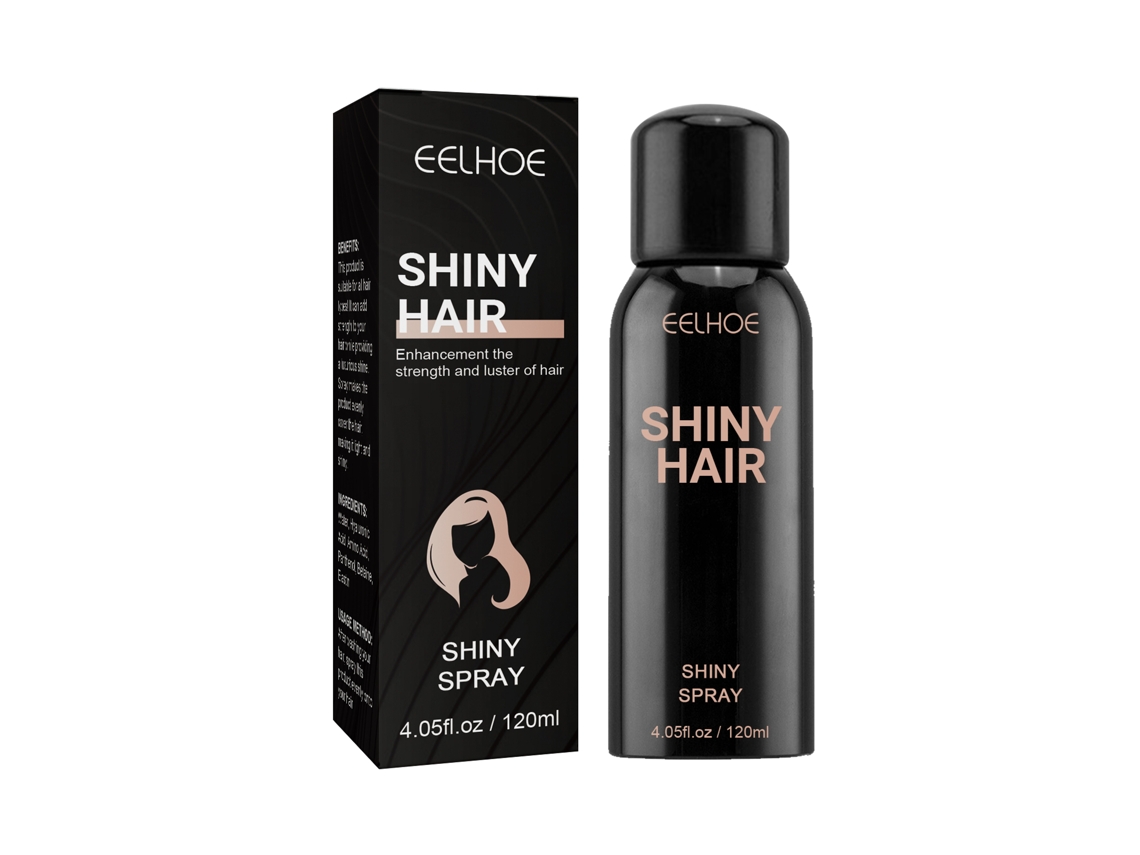 El spray abrillantador Eelhoe repara el cabello seco y encrespado.