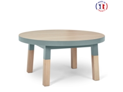 Mesa Redonda de Centro MON PETIT MEUBLE FRANÇAIS (Blanco Balisson - Madera - 100 x 45 x 100 cm)