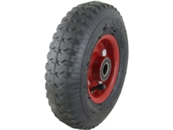 Rueda Neumática Antideslizante De Goma Y Metal Para Carretilla De 8'.