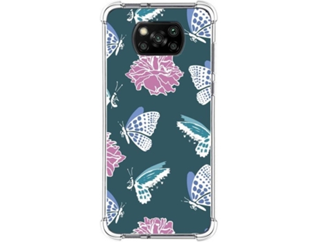 Carcasa Xiaomi POCO X3 NFC TUMUNDOSMARTPHONE Dibujos Antigolpes Flores 10 Multicolor