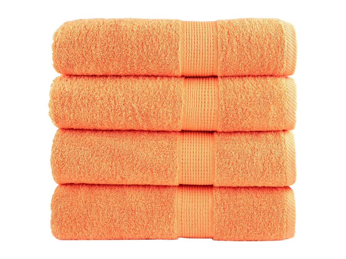 Toallas De Baño Solund 4 Unidades 100x150 Cm 600 Gsm Wsd457321
