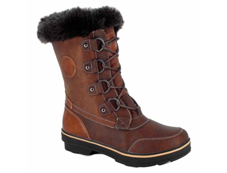 Botas de Nieve Aponi Marrón EU 39 Mujer KIMBERFEEL