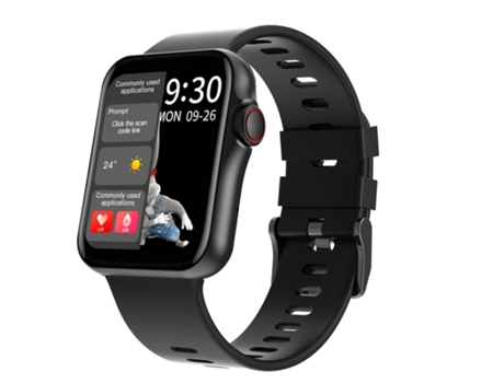 Smart Watch, 1.7, cardiofrequenzimetro, nero BISBISOUS
