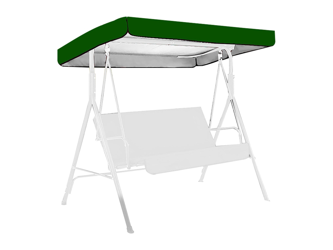 Toldo de repuesto para columpio impermeable de exterior