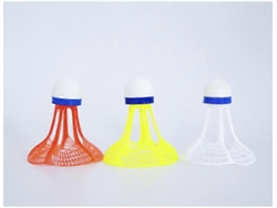 Omni-3 Unidades De Raquetes De Badminton Plumas Material Nylon Resistente Alto Rendimiento Entrenamiento Interior Exterior