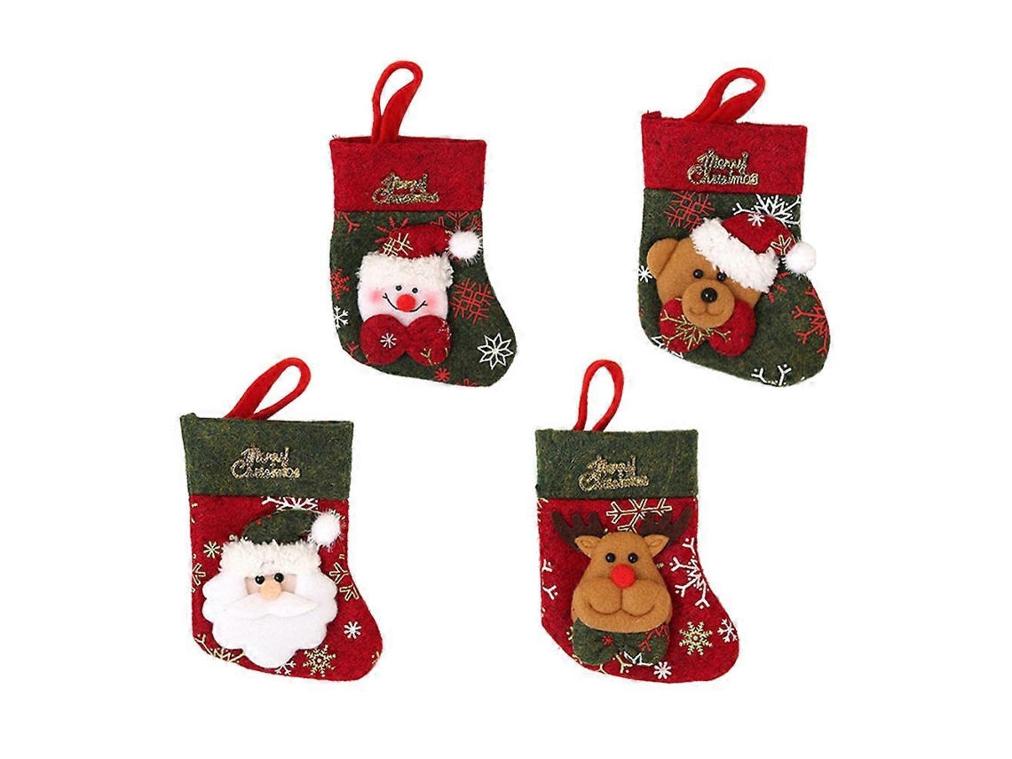 Juego de 16 bolsas navideñas para cubiertos, colores surtidos, para decorar la mesa del comedor, calidad premium. Nostalgia88