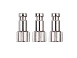 3 Conectores Macho De Desconexión Rápida De 1/4" Bsp Hembra Para Aerógrafo Paasche